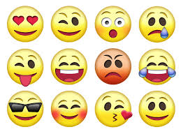 various smile emojis
